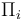 \displaystyle\Pi_i