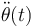 \ddot{\theta}(t) 