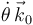 \dot{\theta}\,\vec{k}_0\,