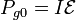 P_{g0}=I\mathcal{E}