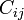 \displaystyle C_{ij}