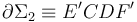 \partial\Sigma_2\equiv E^\prime CDF^\prime