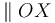 \parallel OX\,
