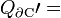 Q_{\partial\mathrm{C}}\prime=