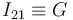 I_{21}\equiv G\,