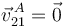 \vec{v}^{\,A}_{21}=\vec{0} 