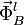 \vec{\Phi}_B^l