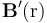 \mathbf{B}^\prime(\mathrm{r})