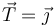 \vec{T}=\vec{\jmath}