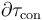 \partial\tau_\mathrm{con}