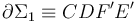 \partial\Sigma_1\equiv CDF^\prime E^\prime