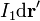 I_1\mathrm{d}\mathbf{r'}