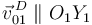 
\vec{v}^{\, D}_{01}\parallel O_1Y_1
