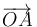 \,\overrightarrow{OA}