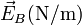 \vec{E}_B (\mathrm{N}/\mathrm{m})