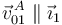 \vec{v}^{\,A}_{01}\parallel \vec{\imath}_1