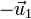 -\vec{u}_1