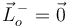 \vec{L}_o^{\,-}=\vec{0}