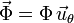 \vec{\Phi}=\Phi\,\vec{u}_{\theta}\,