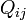 \displaystyle Q_{ij}