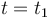 t=t_1\,