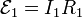 \mathcal{E}_1 = I_1R_1