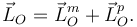 
\vec{L}_O = \vec{L}_O^m + \vec{L}_O^p.
