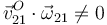 \vec{v}^O_{21}\cdot\vec{\omega}_{21}\neq 0
