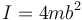 I=4mb^2\,