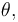 \,\theta ,\,