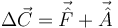 
\Delta \vec{C} = \vec{\hat{F}} + \vec{\hat{A}}
