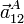 \vec{a}^A_{12}