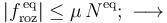 |f_\mathrm{roz}^\mathrm{\,eq}|\leq \mu\!\ N^\mathrm{eq} ;\;\longrightarrow