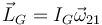 
\vec{L}_G = I_G\vec{\omega}_{21}
