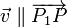 \vec{v}\parallel\overrightarrow{P_1P}