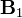 \mathbf{B}_1