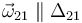 \vec{\omega}_{21}\parallel \Delta_{21}