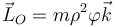 \vec{L}_O=m\rho^2\varphi\vec{k}