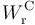 \displaystyle W_\mathrm{r}^\mathrm{C}