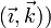 (\vec{\imath},\vec{k}))